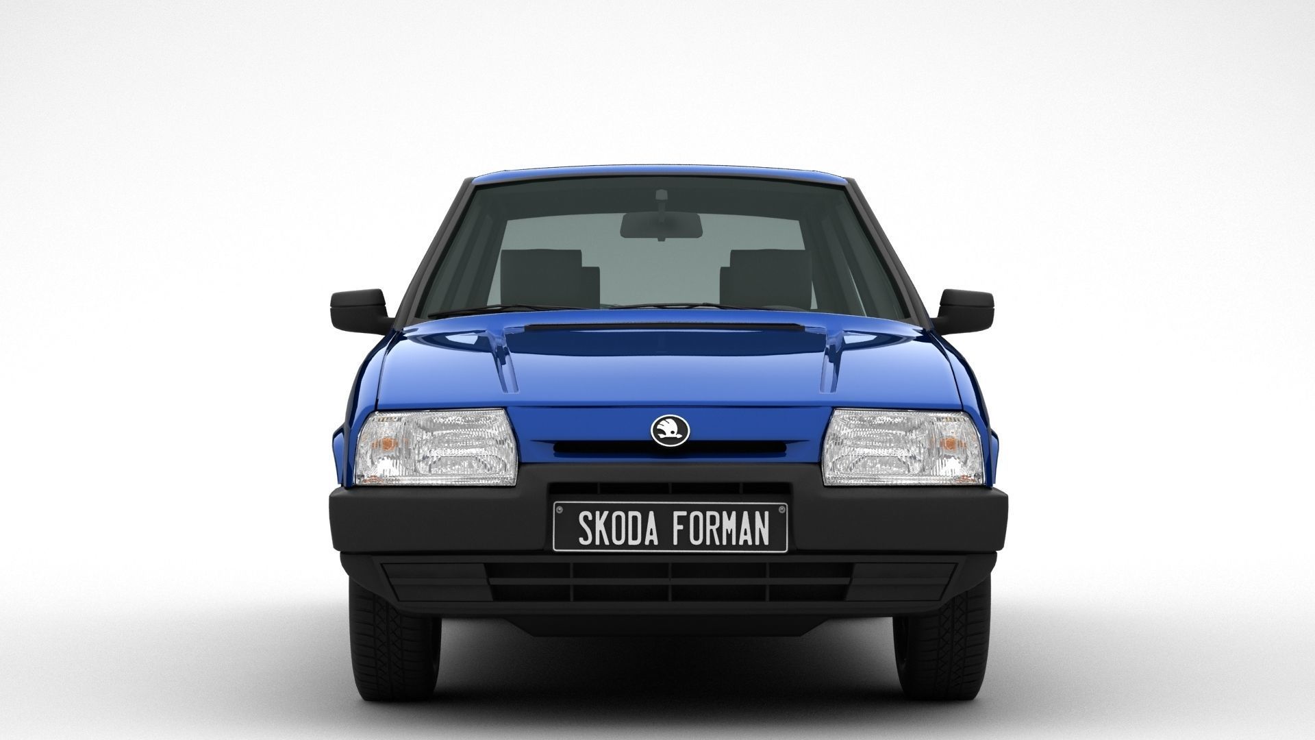 Skoda Forman 3D model_10