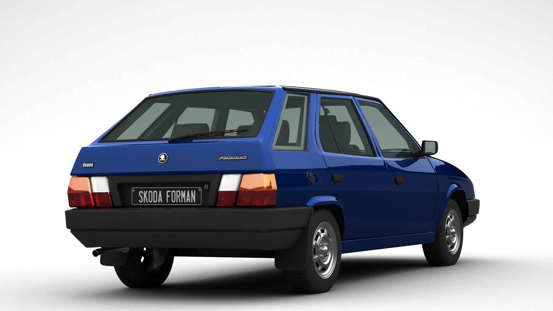 Skoda Forman 3D model_5