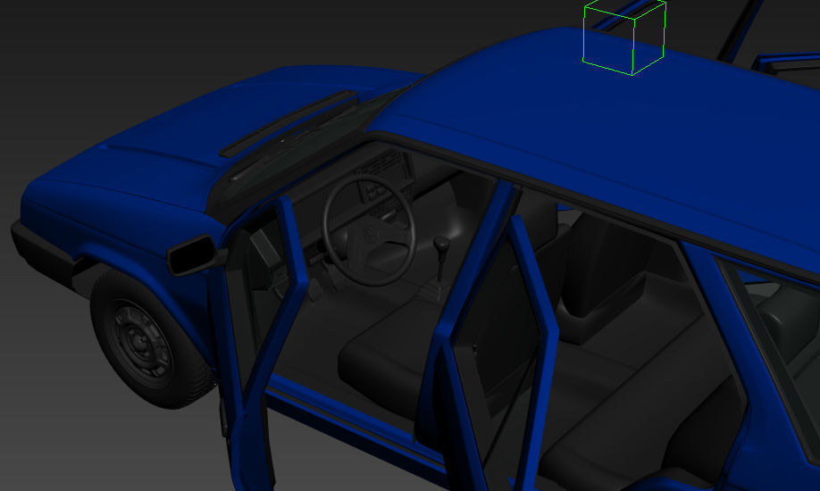 Skoda Forman 3D model_13
