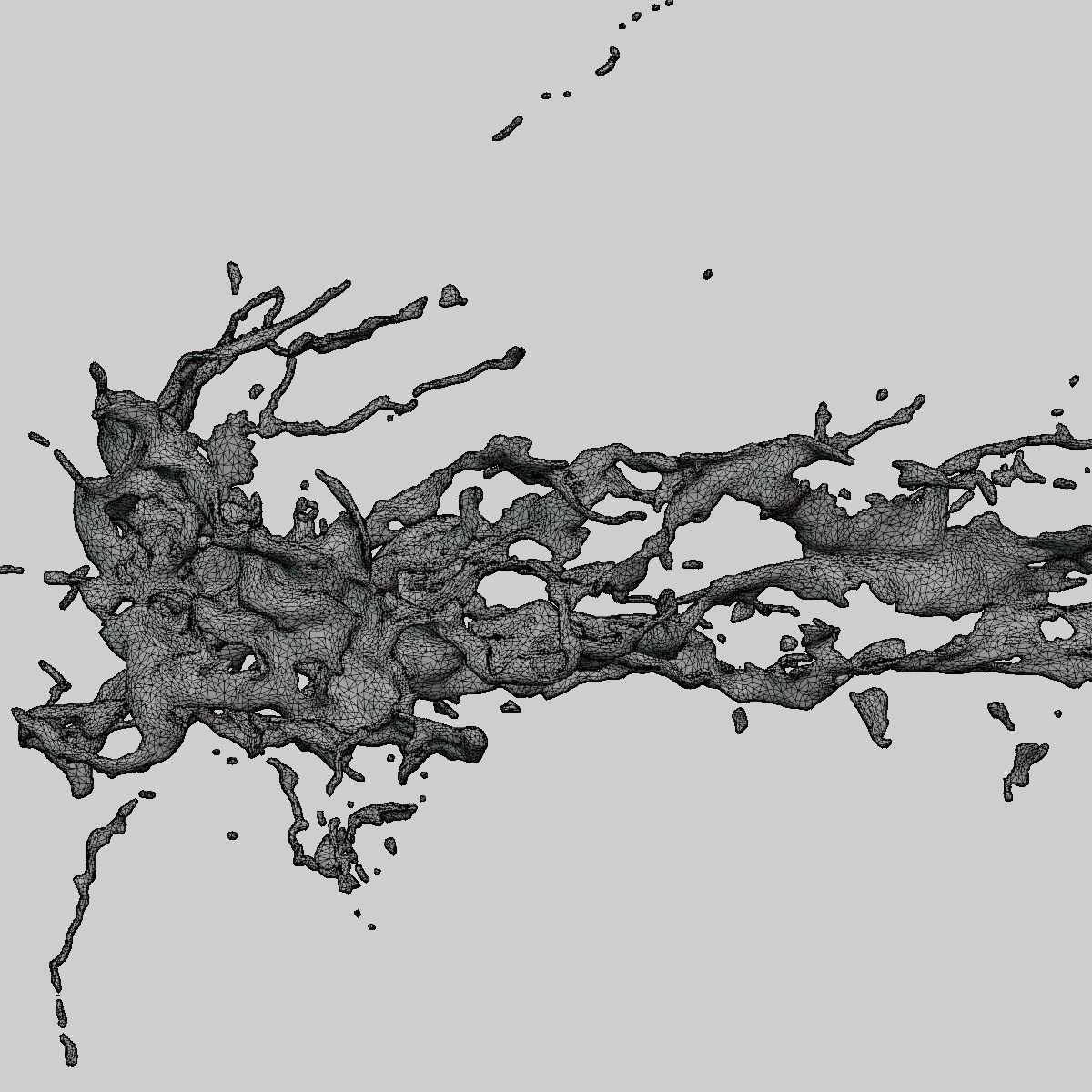 Animated Blood Splash 27 3D model_14