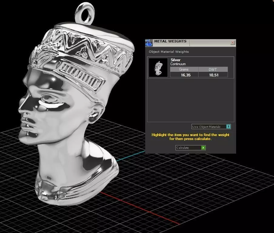 Ramses madalyon 3D print model_0