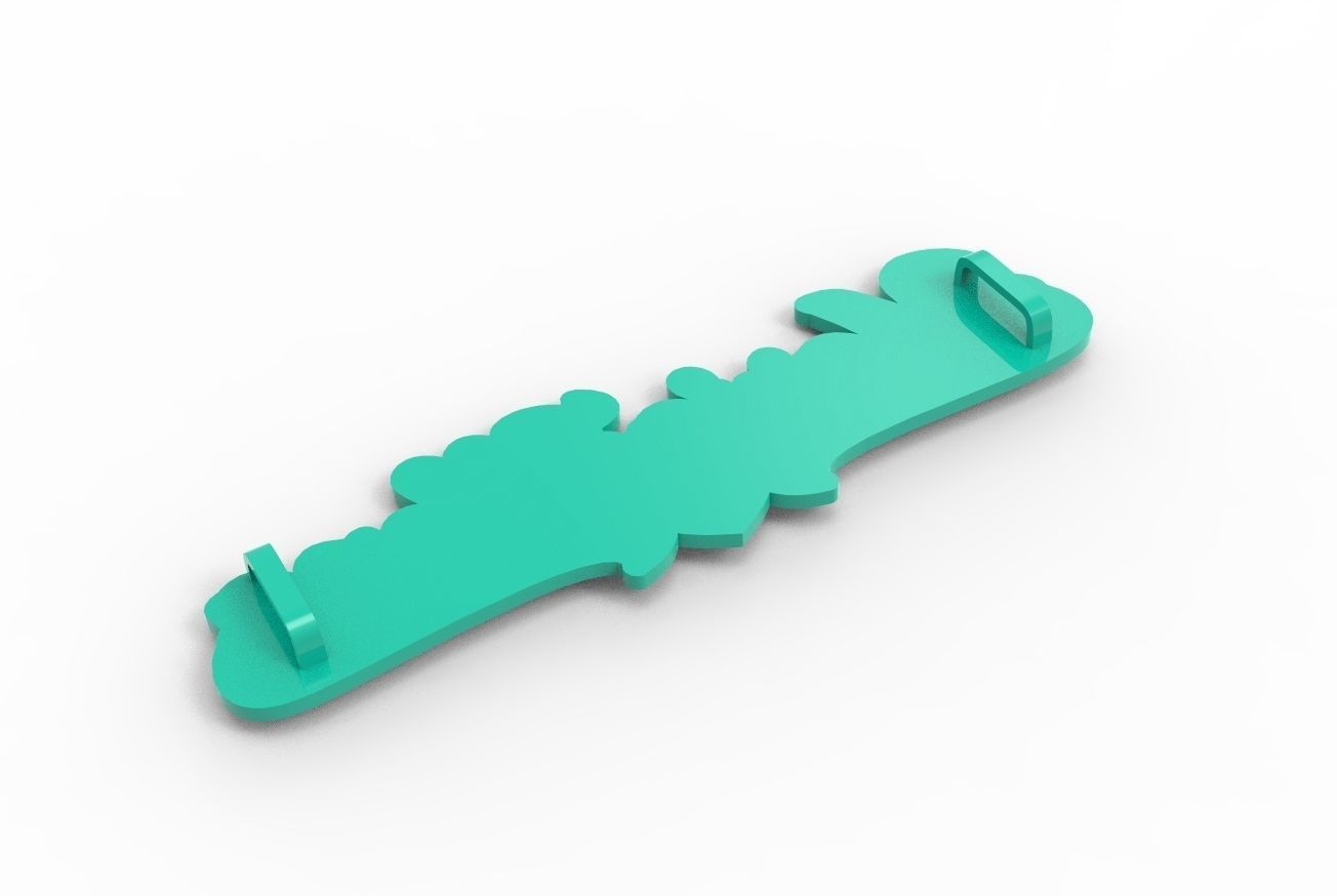 Maria Ellena name plate 3D print model_5