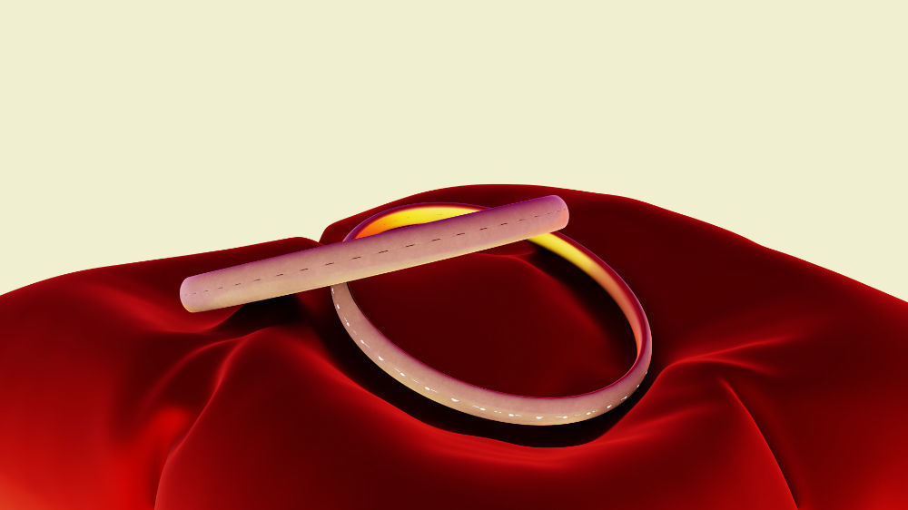 3D Ring Jewelry and Pillow low and high poly Set 3D model_10