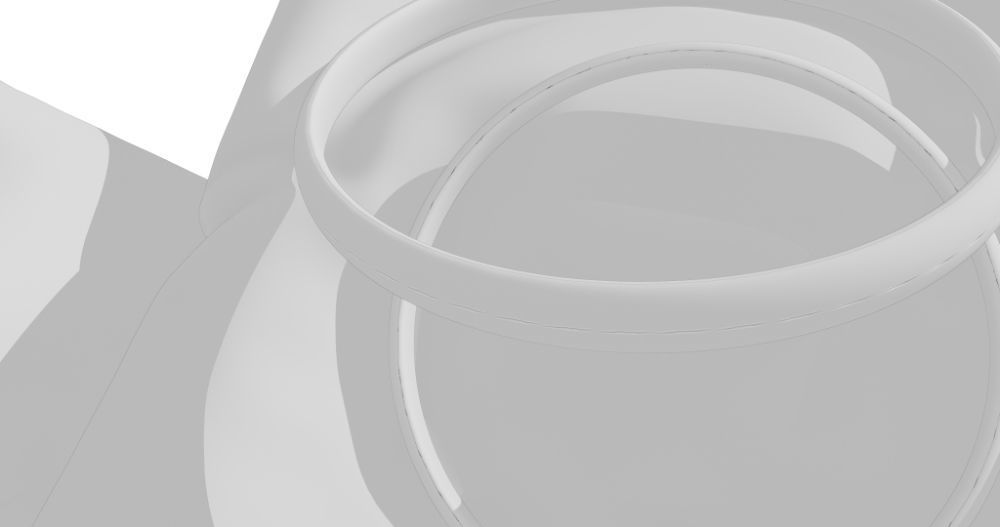 3D Ring Jewelry and Pillow low and high poly Set 3D model_57