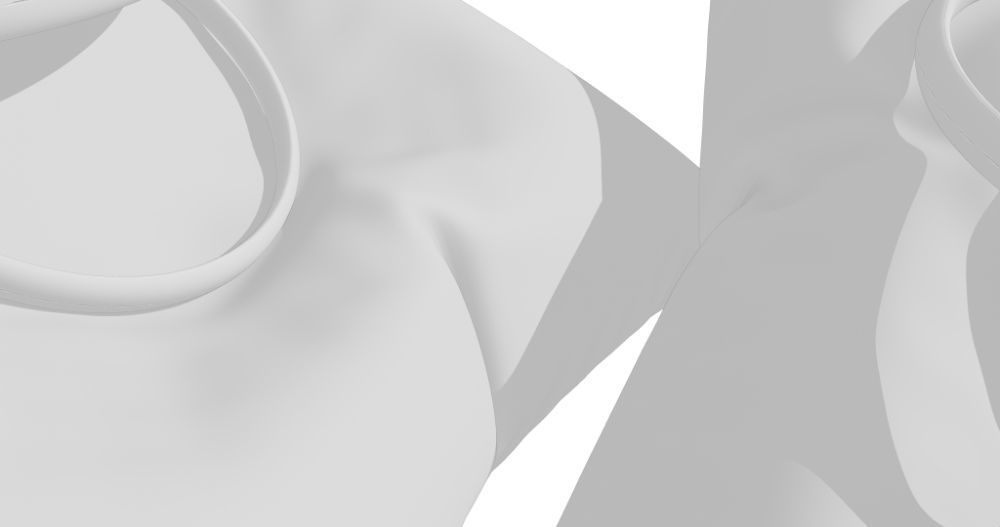 3D Ring Jewelry and Pillow low and high poly Set 3D model_55