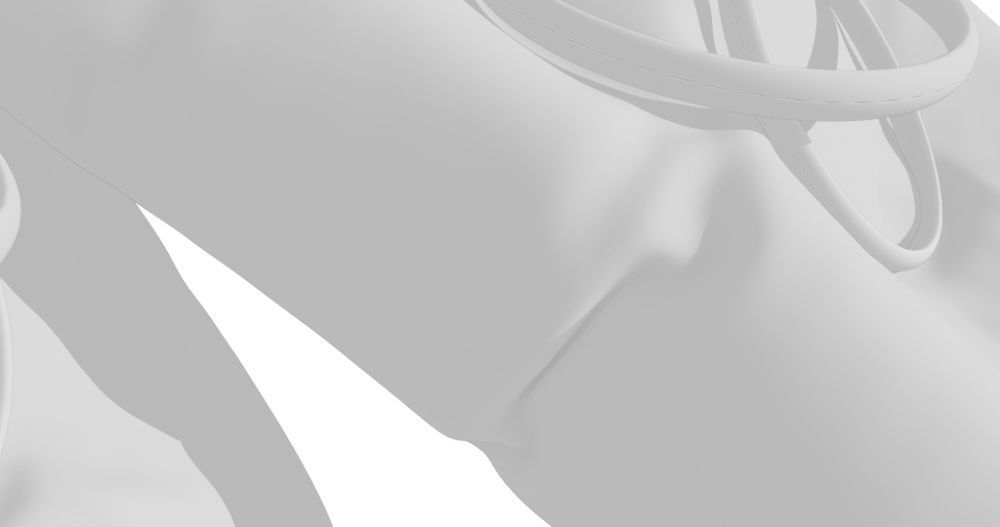 3D Ring Jewelry and Pillow low and high poly Set 3D model_53