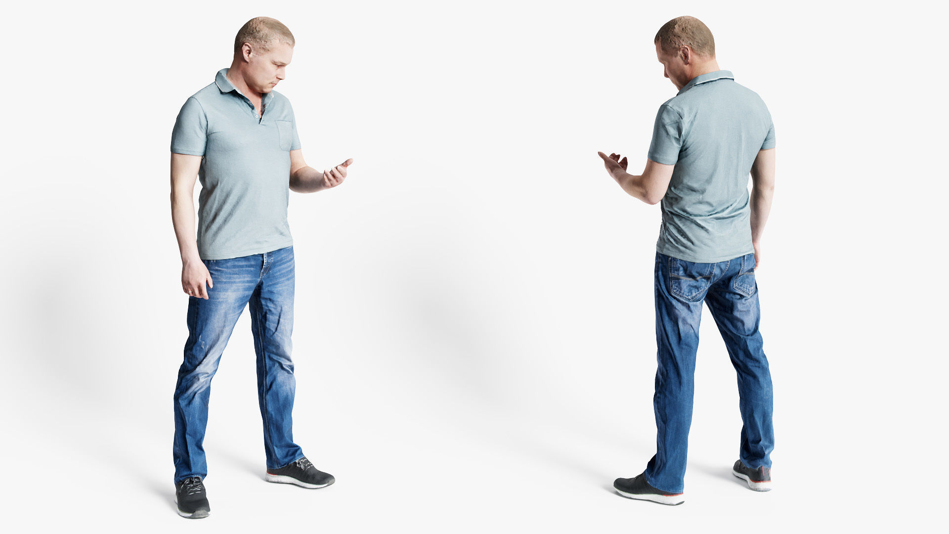 Man Ks00008 Low-poly 3D model_2