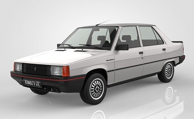 Renault 9 GTE 3D model