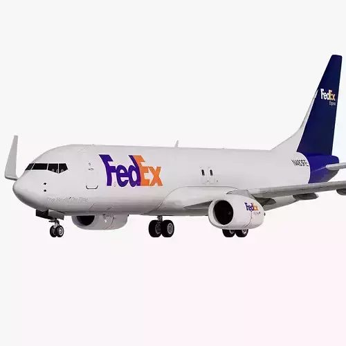 FedEx Express Boeing 737-800 3D model