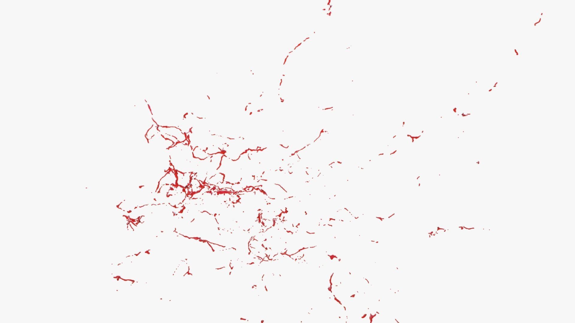 Animated Blood Splash 26 3D model_10