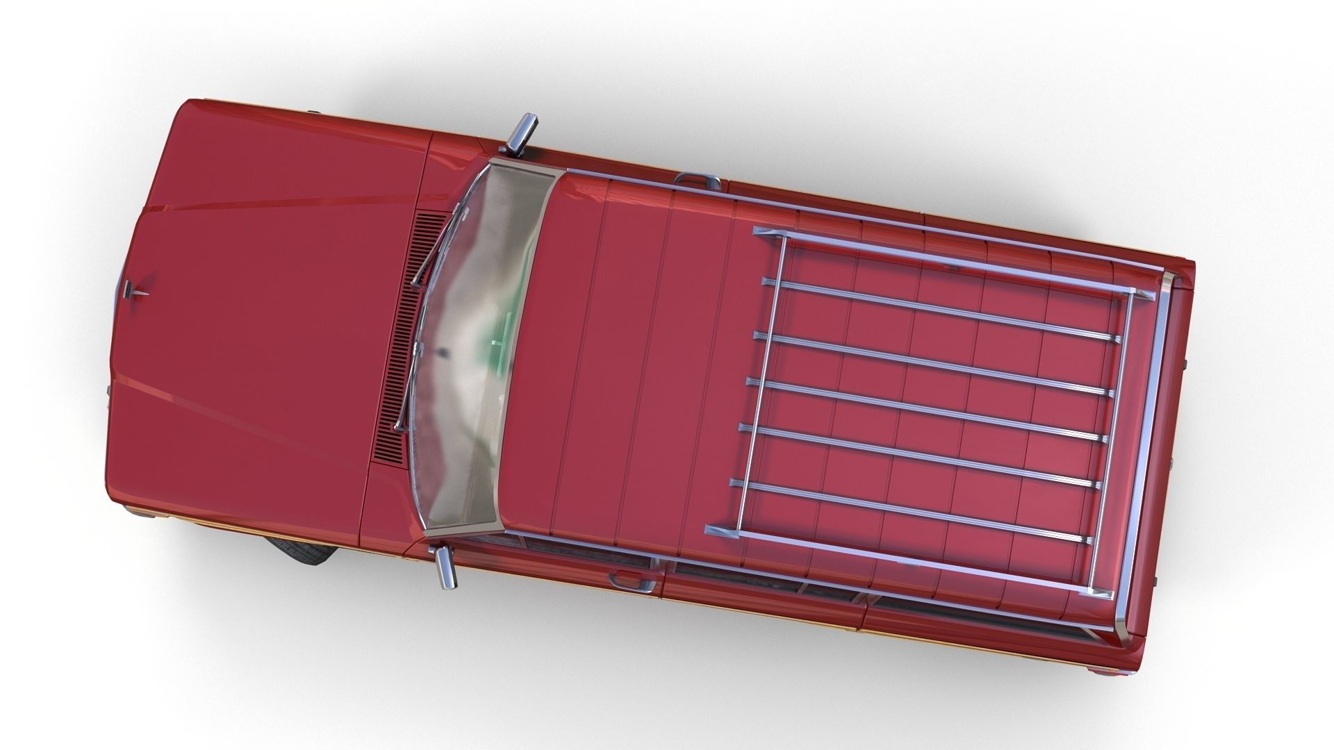 Jeep Wagoneer Low-poly 3D model_8