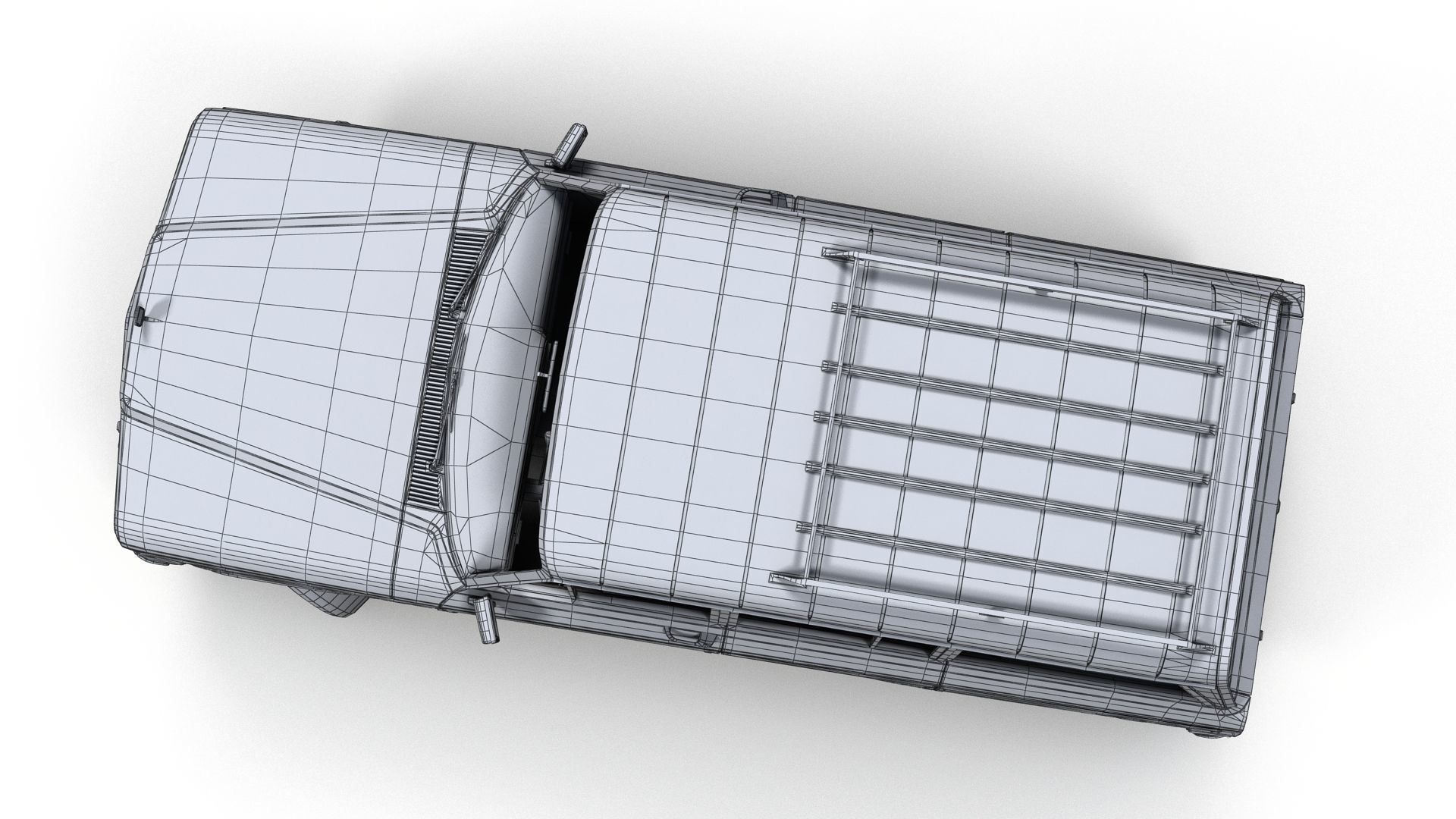 Jeep Wagoneer Low-poly 3D model_16