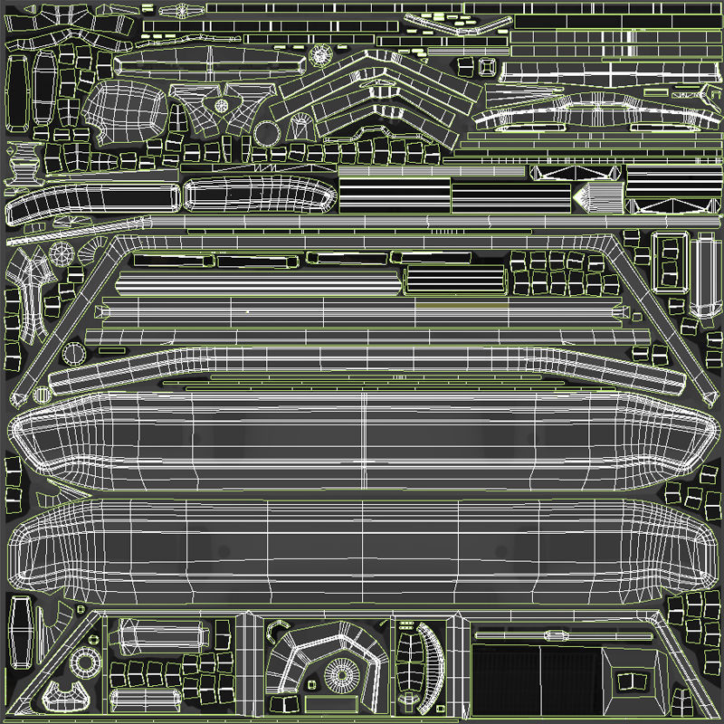 Jeep Wagoneer Low-poly 3D model_47