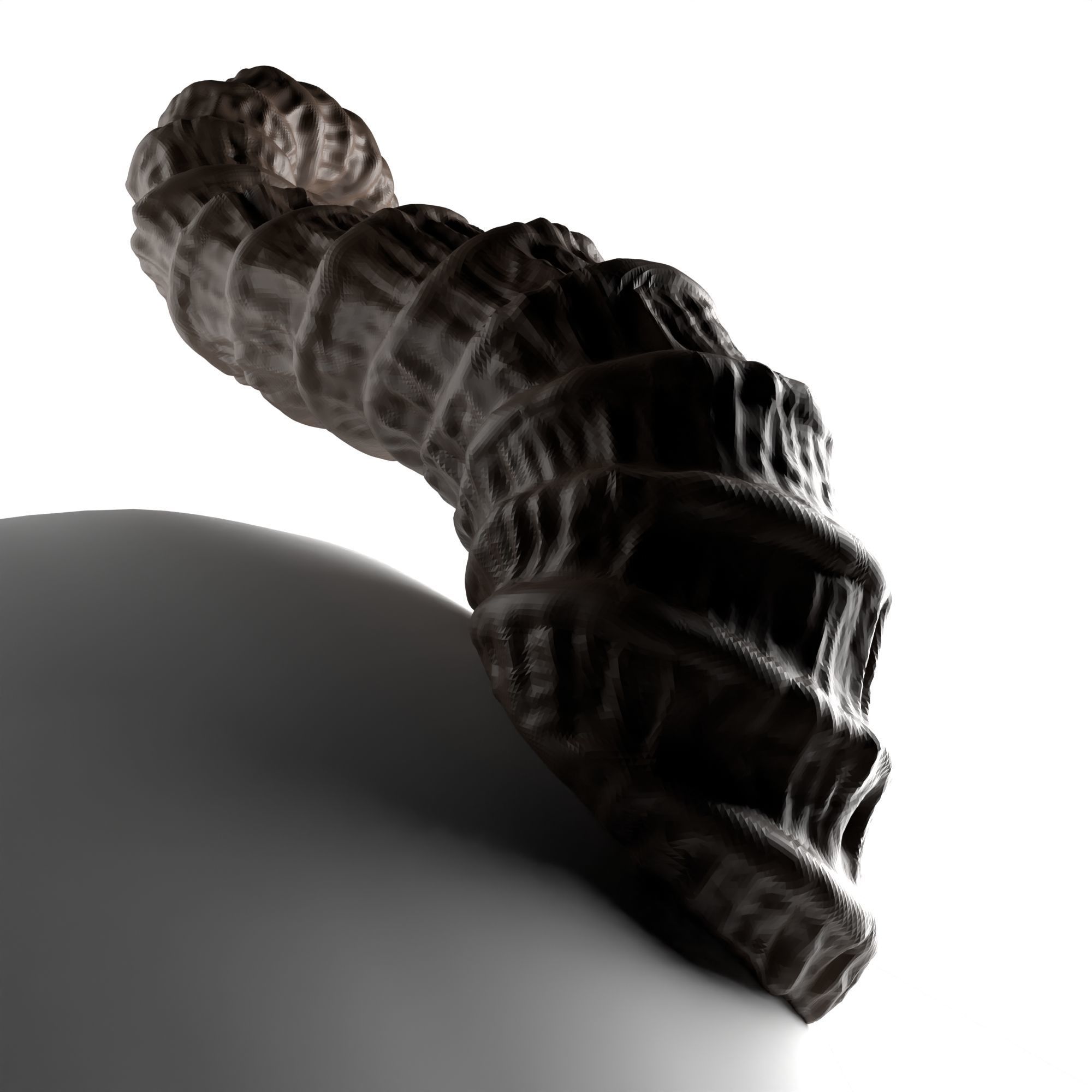 Adrienne - Large Horns with Optional Broken Side 3D print model_7