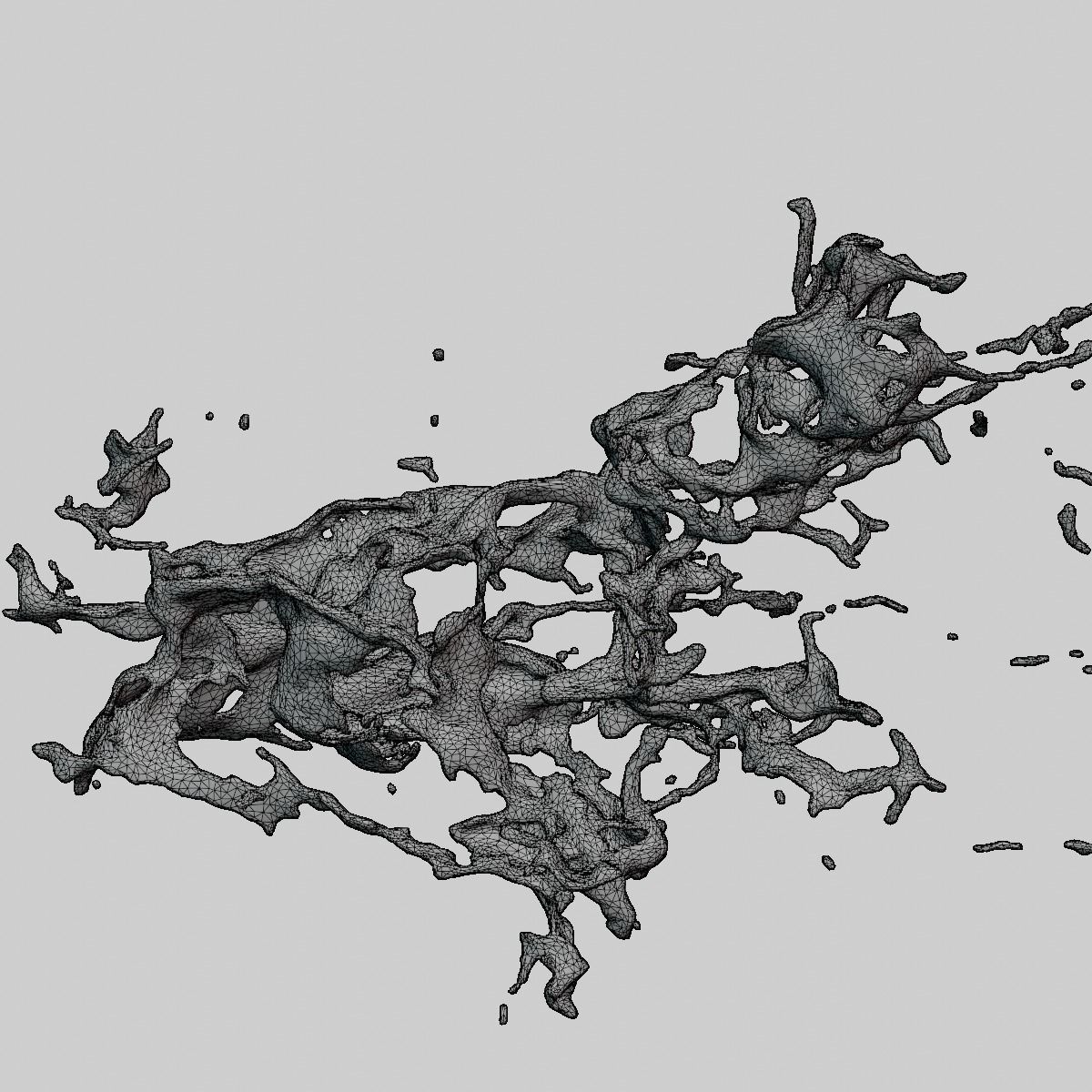 Animated Blood Splash 25 3D model_11