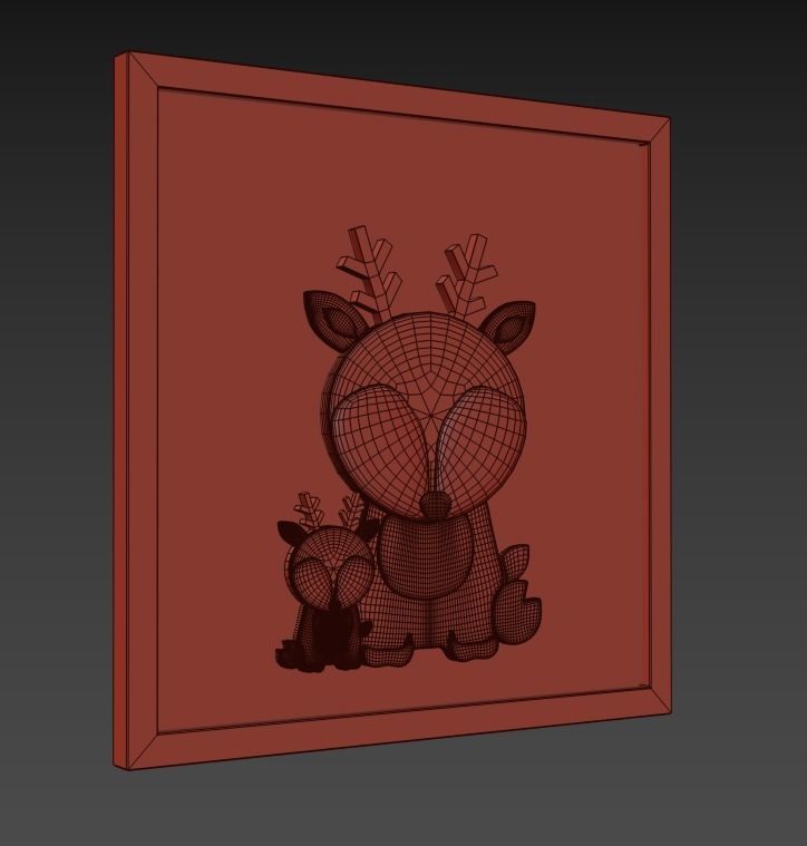 Toys and fureniture set with tent 3D model_7