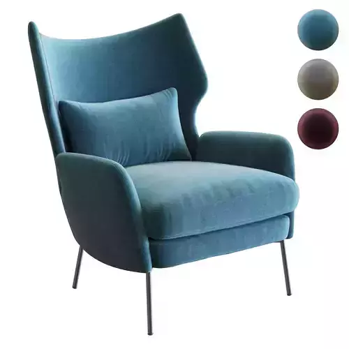 Crate and Barrel Alex Armchair
