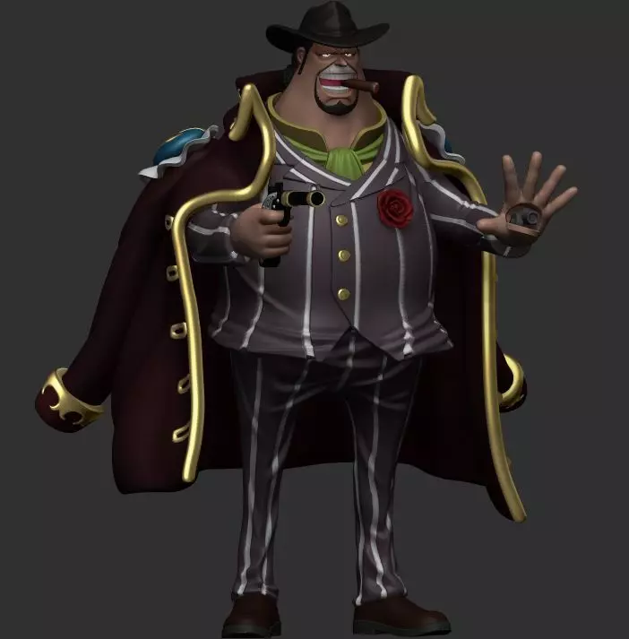 Capone Bege - One Piece Anime 3D print model