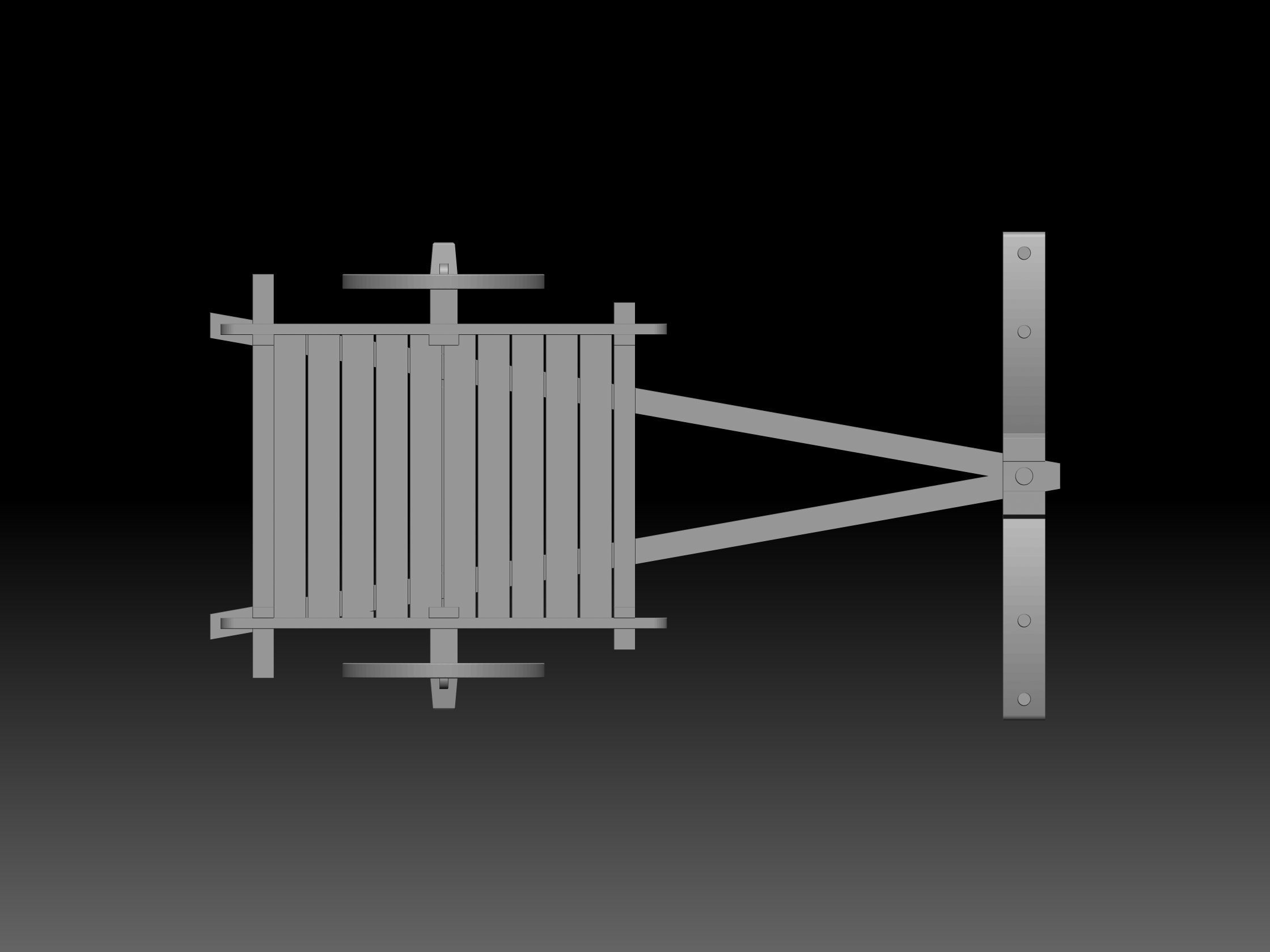 OXCART car 3D model_1