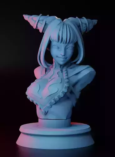 JURI BUST FOR 3D PRINT 3D print model
