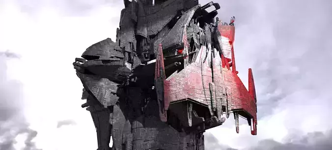 Mars Mining Tower 3 Kit bash 