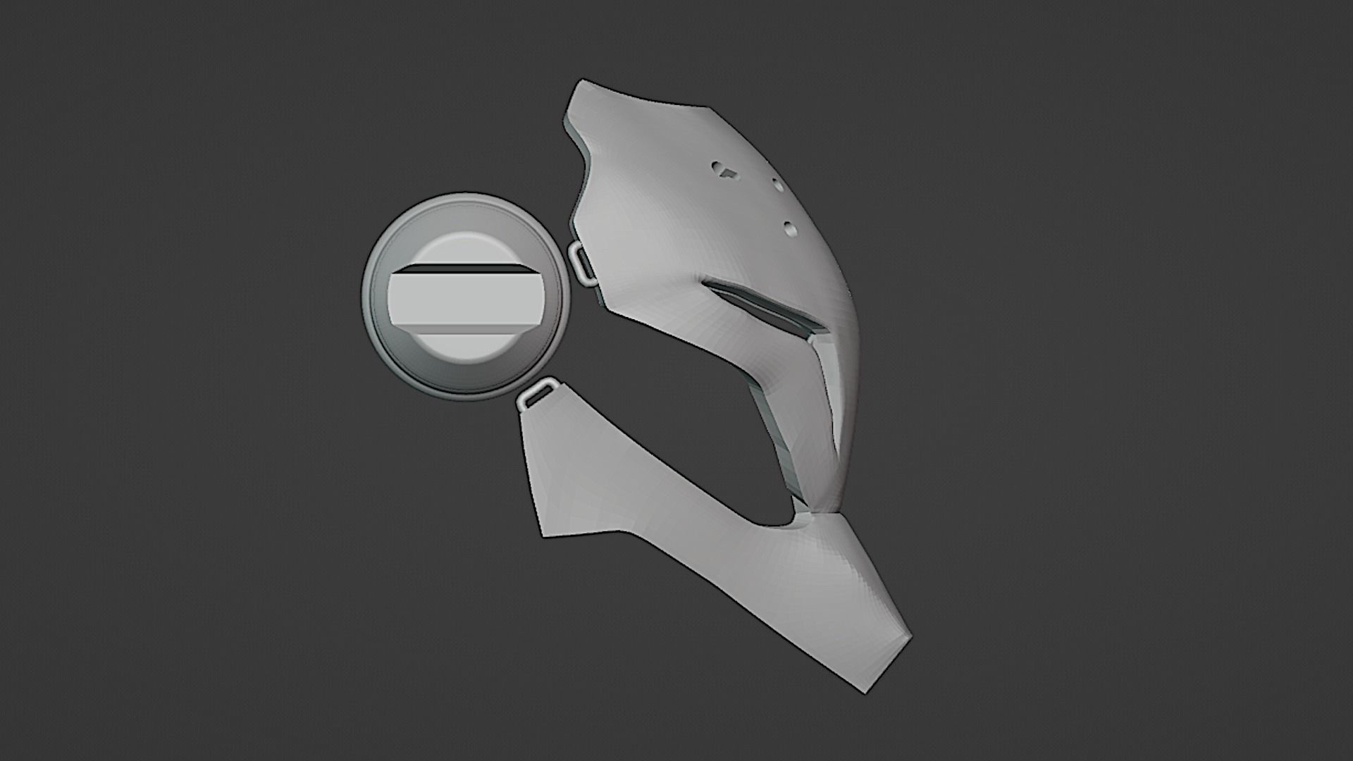 Overwatch - Ramattra Mask 3D print model_7