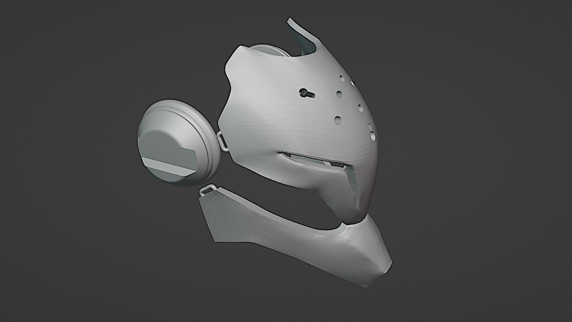 Overwatch - Ramattra Mask 3D print model_4