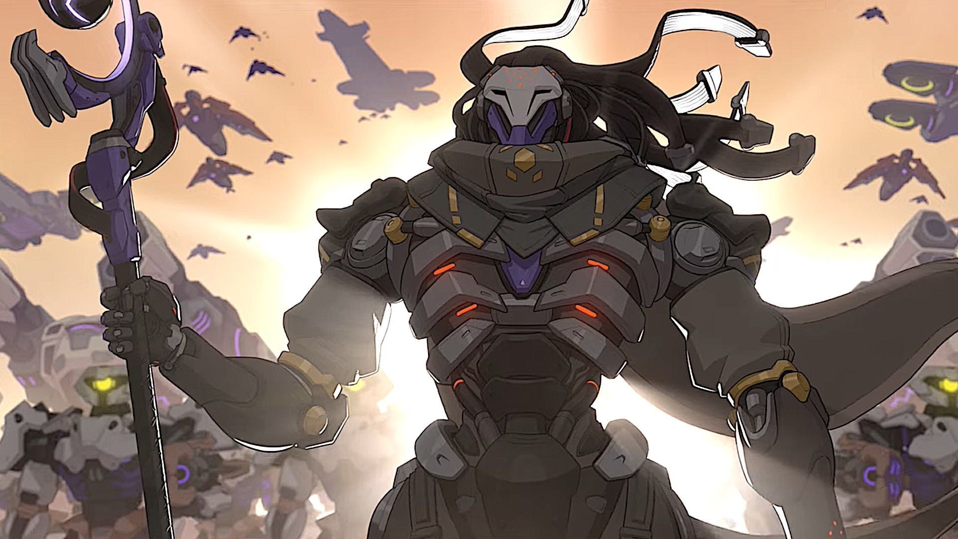 Overwatch - Ramattra Mask 3D print model_8