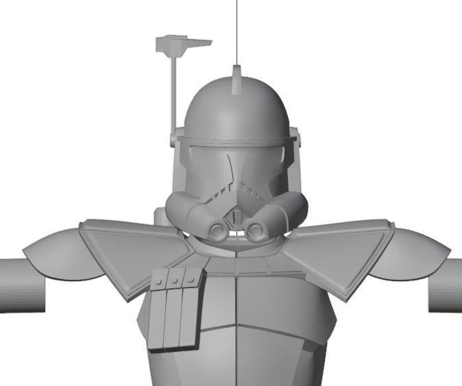 Animated Clone ARC Trooper Kit 3D print model_3