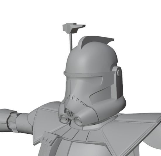 Animated Clone ARC Trooper Kit 3D print model_1