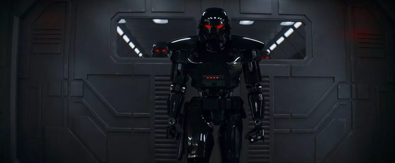 Dark Trooper Door Frame One12 Scale STL files 3D print model_0