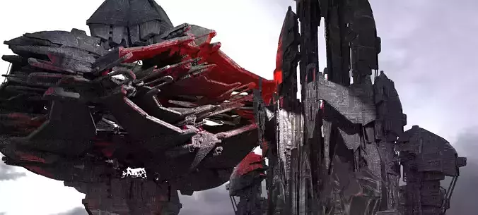 Mars Mining Towers Kit bash 5