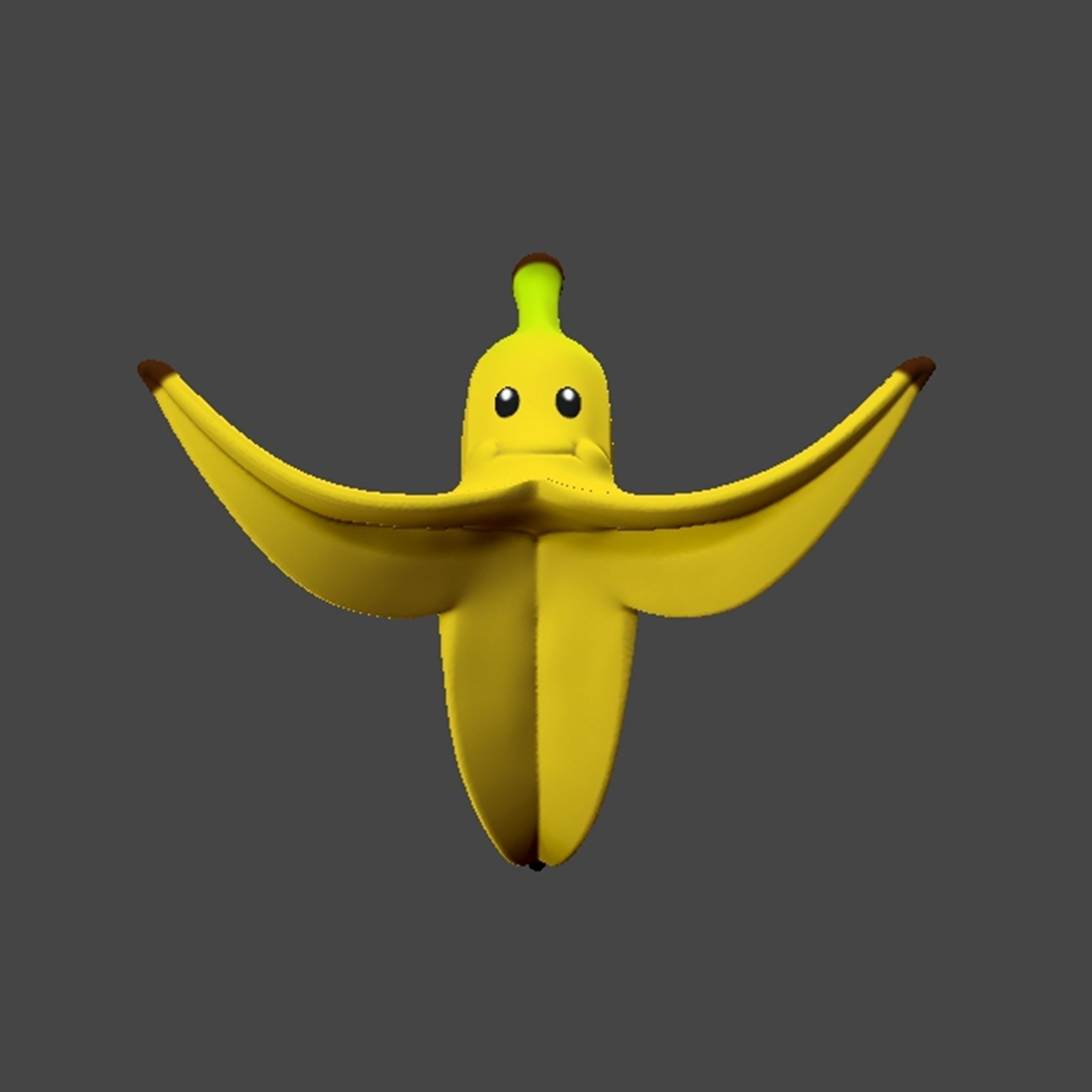 Banana Mario 3D print model_14