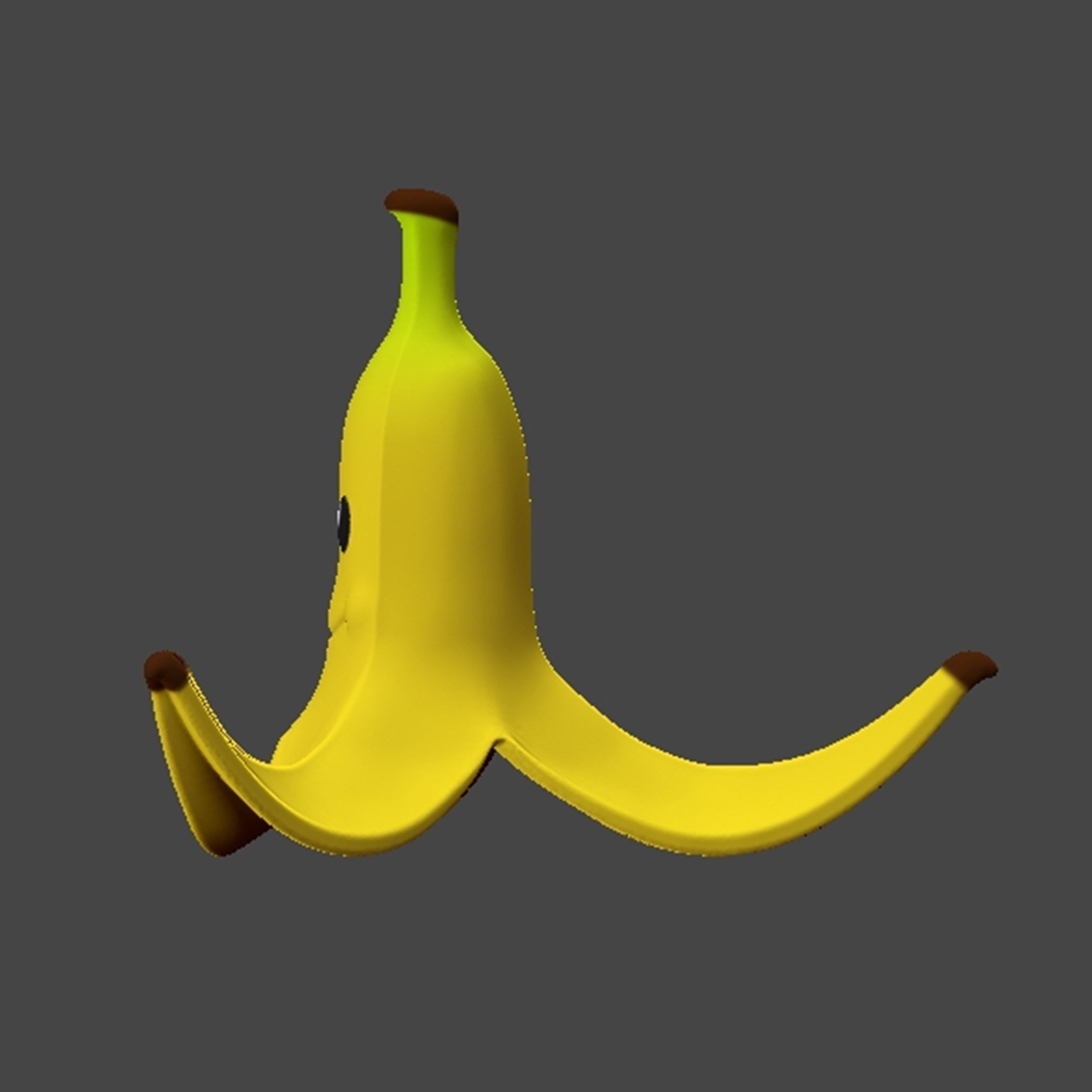 Banana Mario 3D print model_4