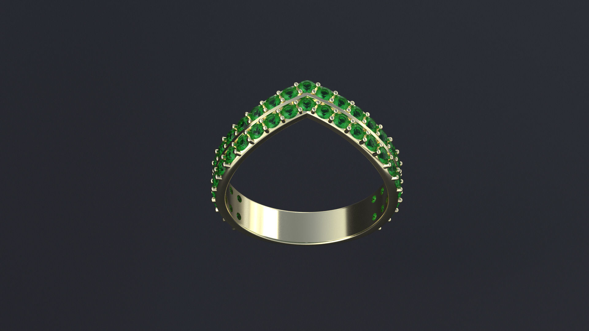 Engagement ring 3D or cnc model print 3D print model_13