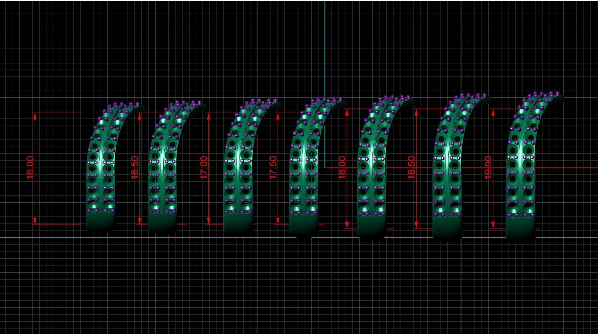 Engagement ring 3D or cnc model print 3D print model_14