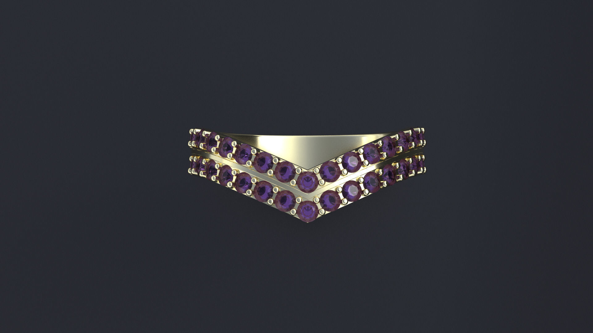 Engagement ring 3D or cnc model print 3D print model_1