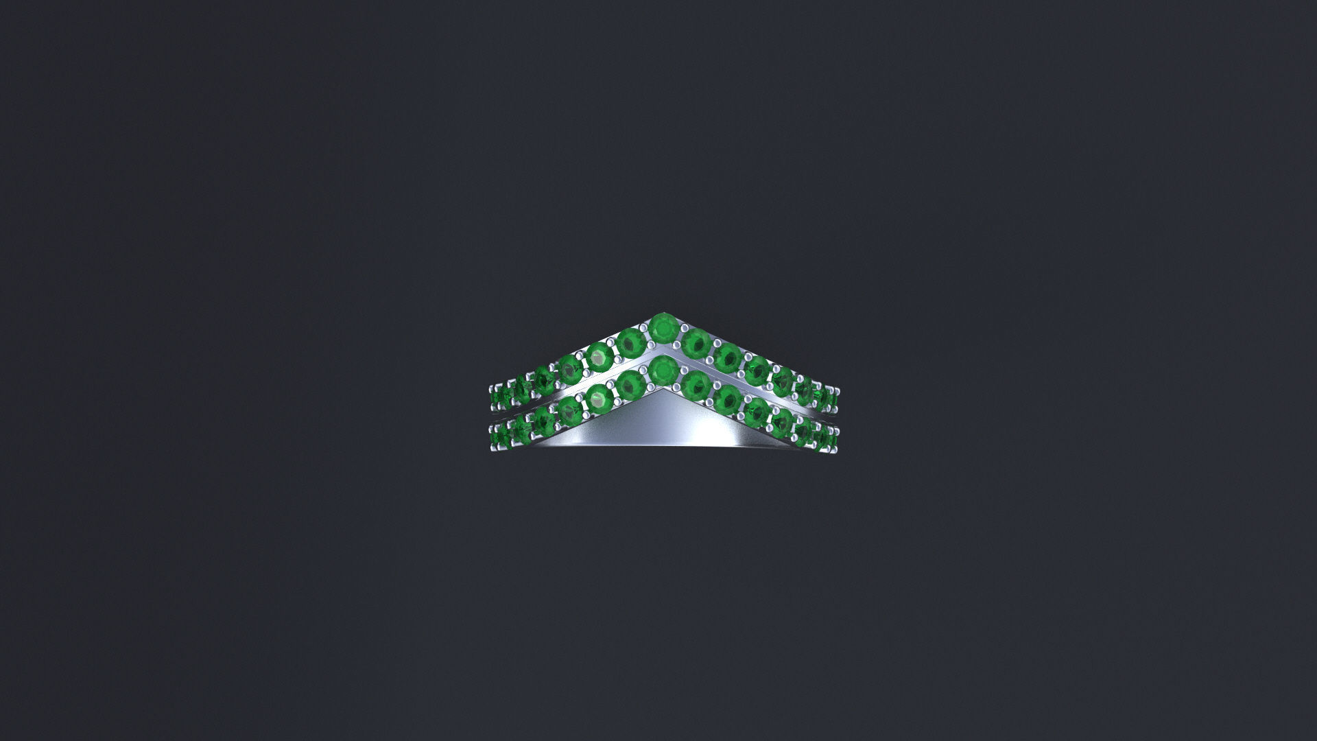 Engagement ring 3D or cnc model print 3D print model_10