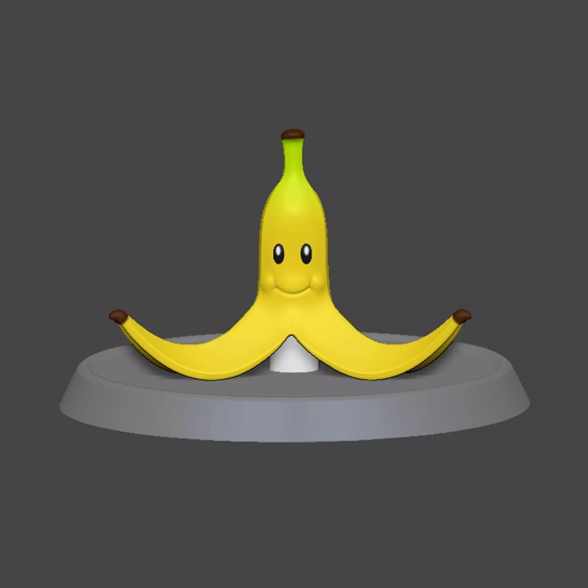 Banana Based Mario 3D print model_0