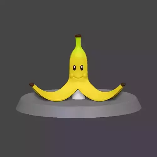 Banana Based Mario 3D print model
