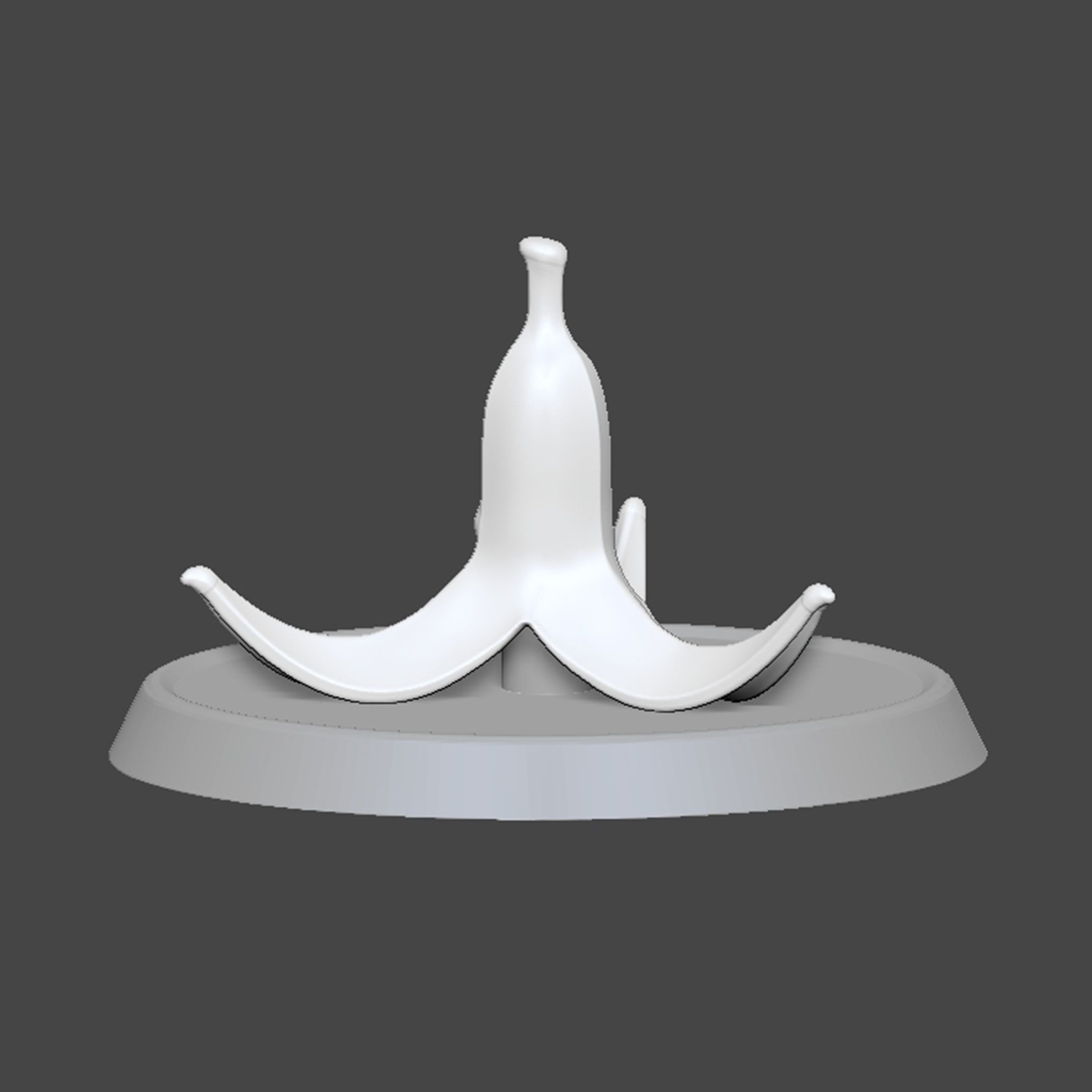 Banana Based Mario 3D print model_8