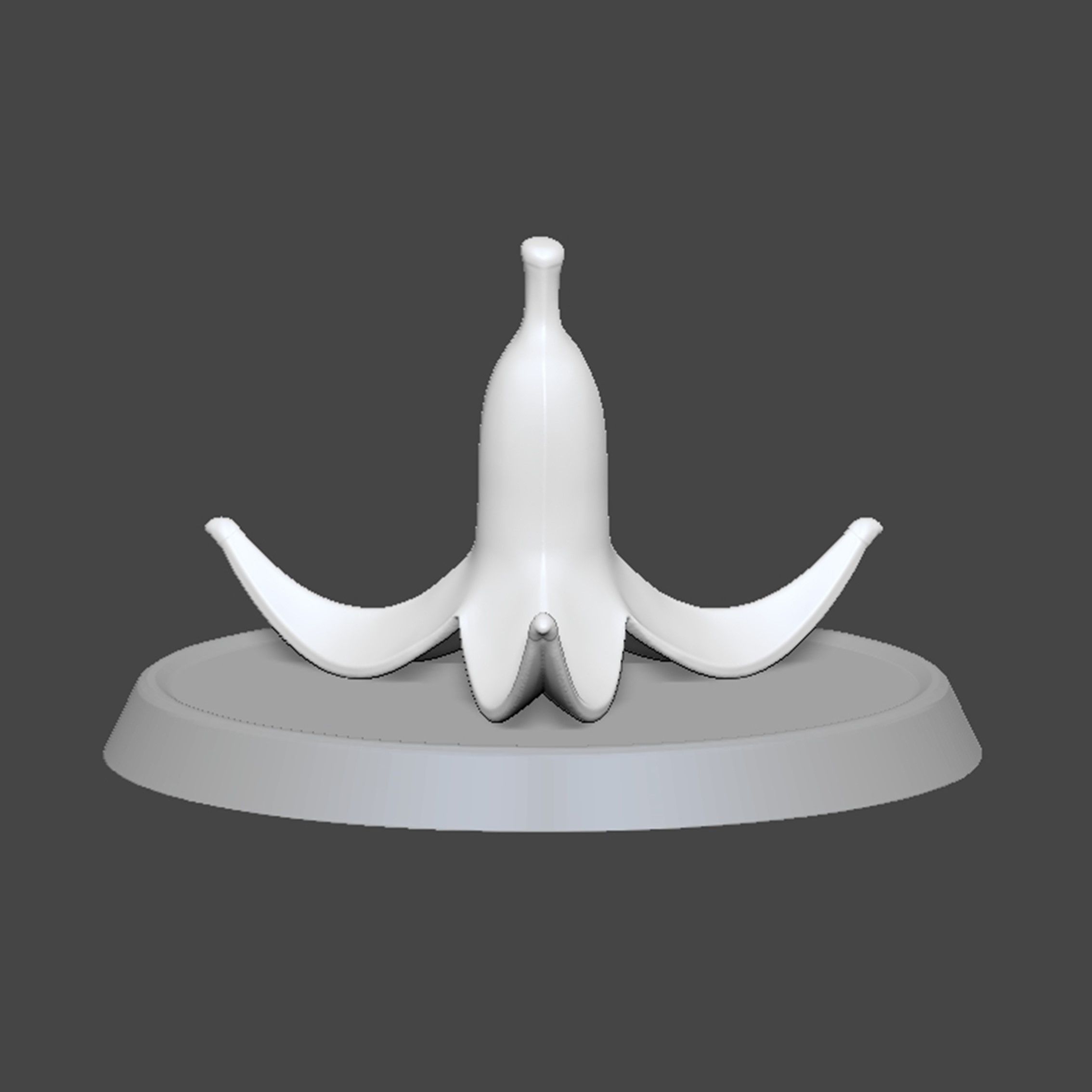 Banana Based Mario 3D print model_10