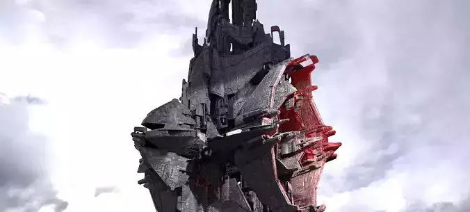 Mars Mining Contractors Facility Kit bash 1