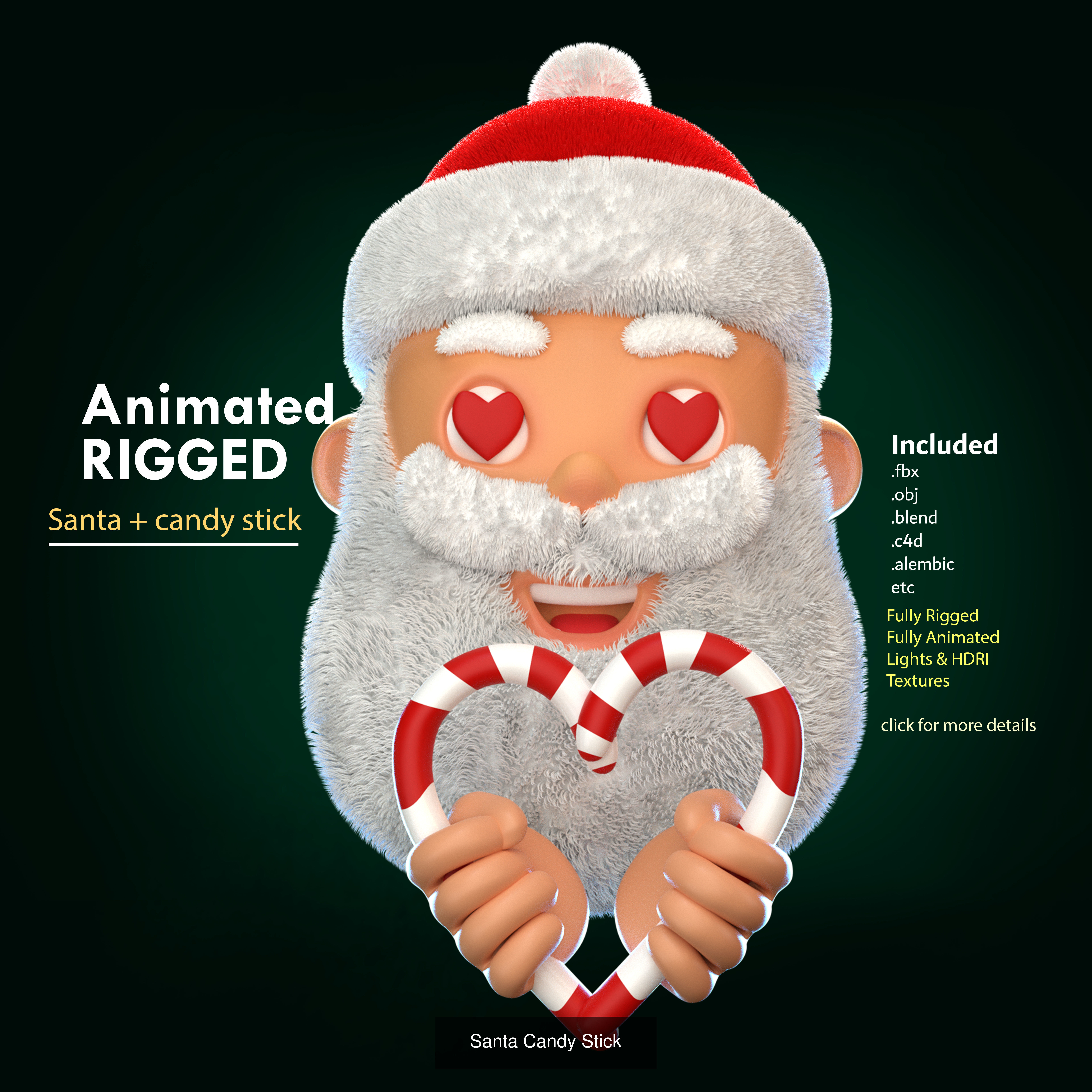 Animated Santa Claus Collection _30