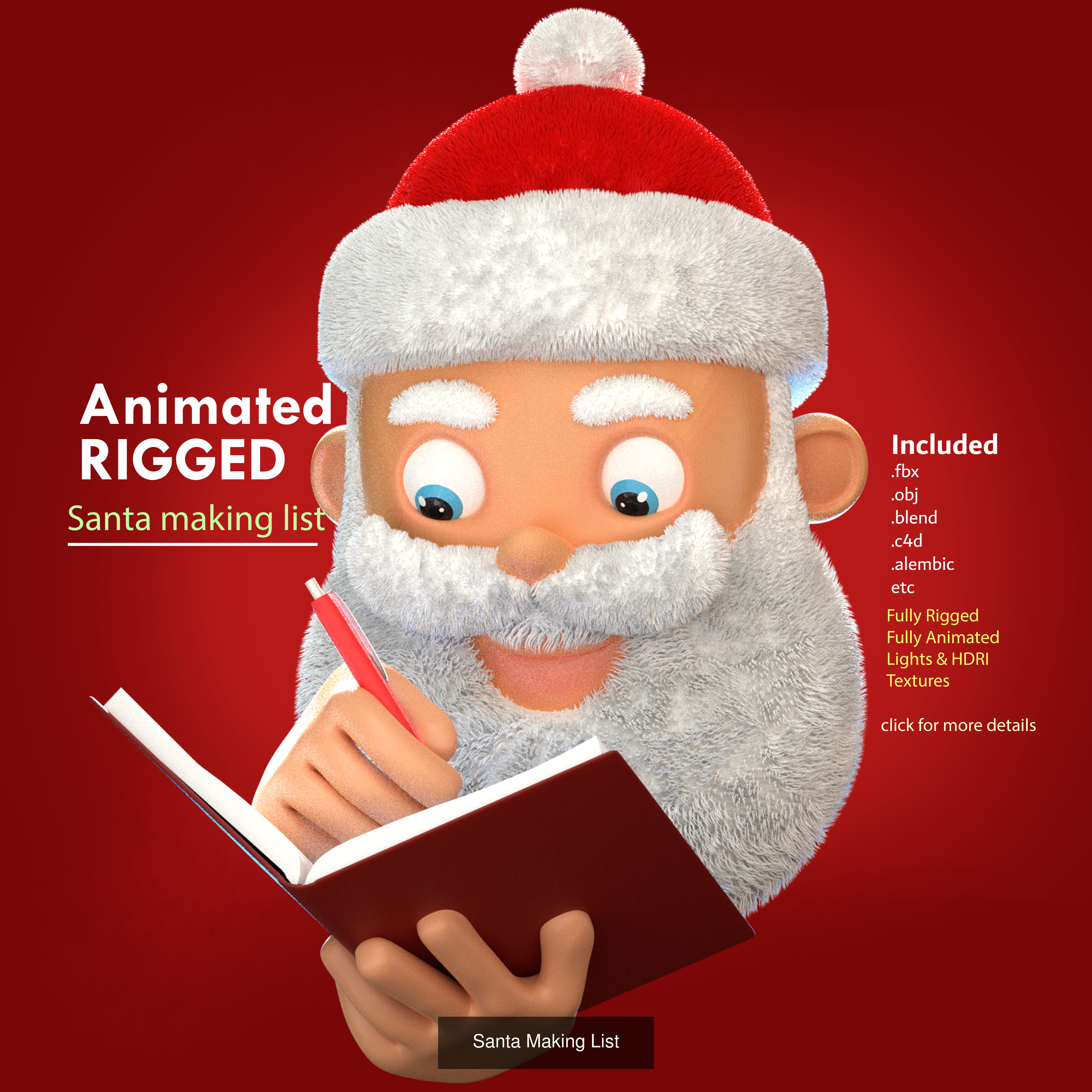 Animated Santa Claus Collection _19