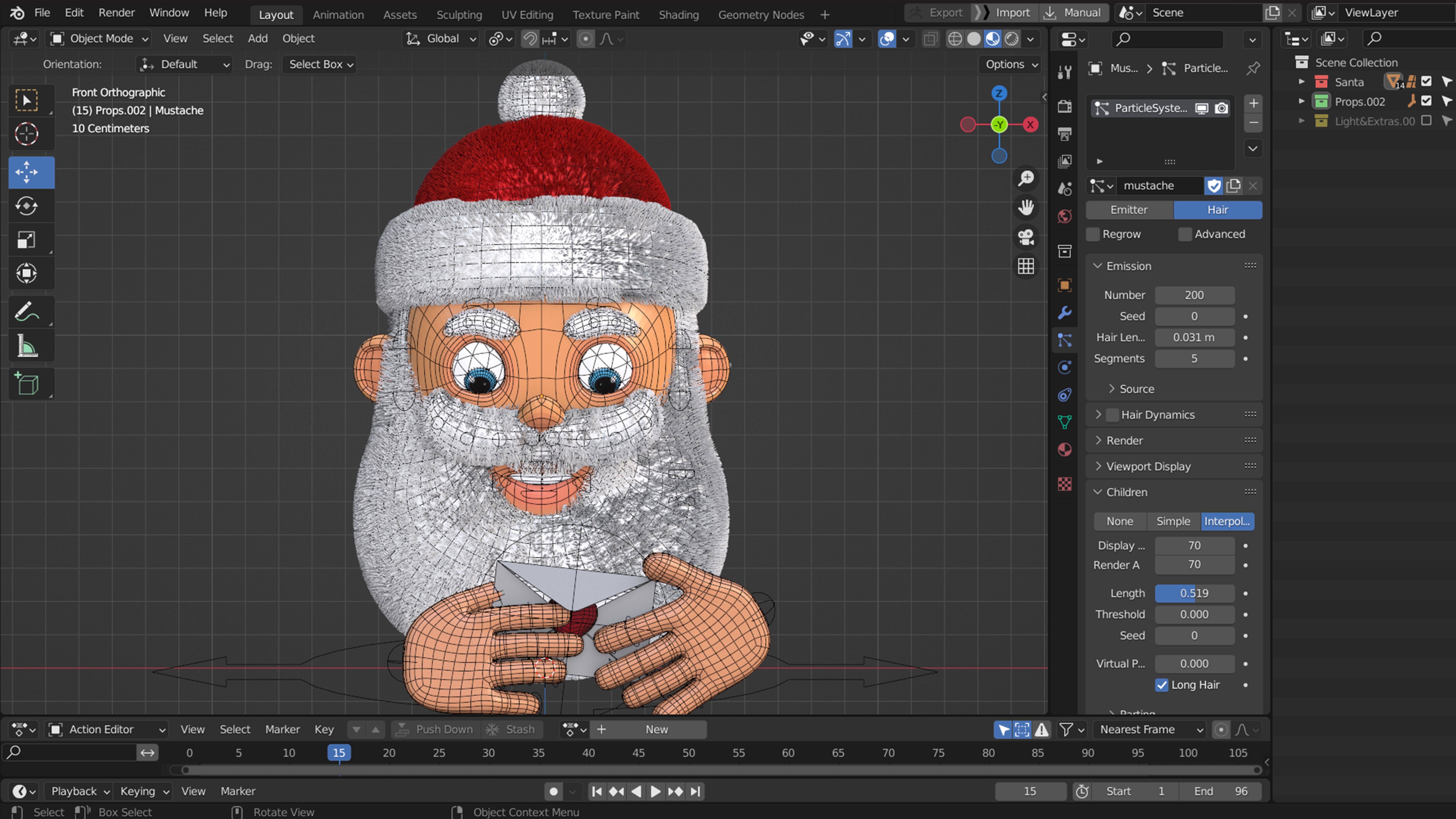 Animated Santa Claus Collection _42