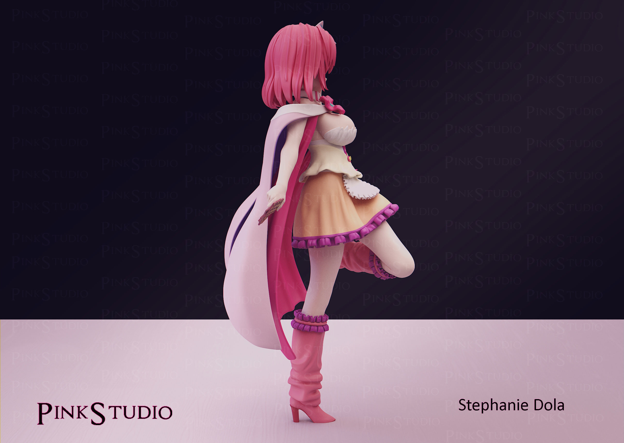No Game No Life - Stephanie Dola 3D print model_3