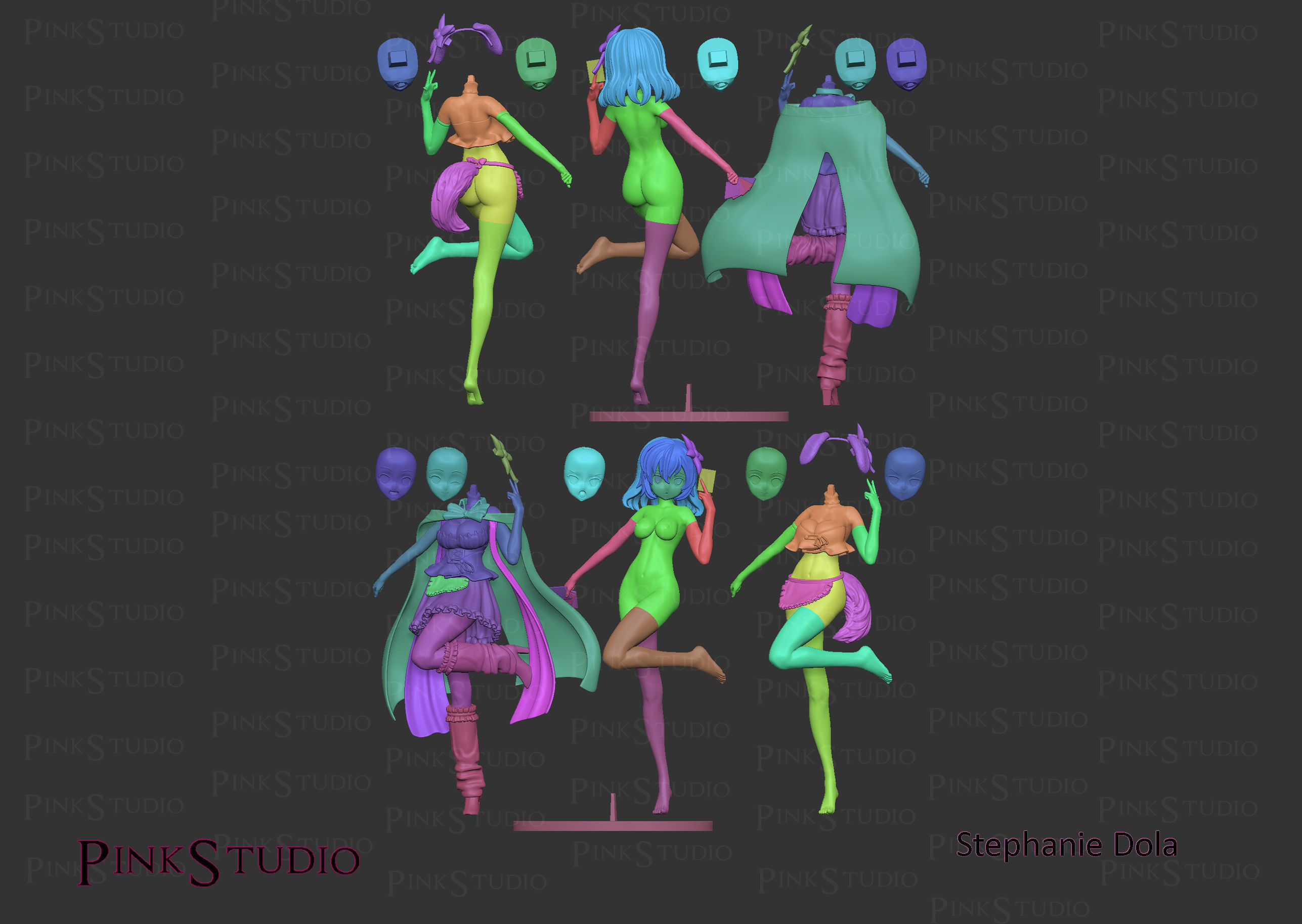 No Game No Life - Stephanie Dola 3D print model_16