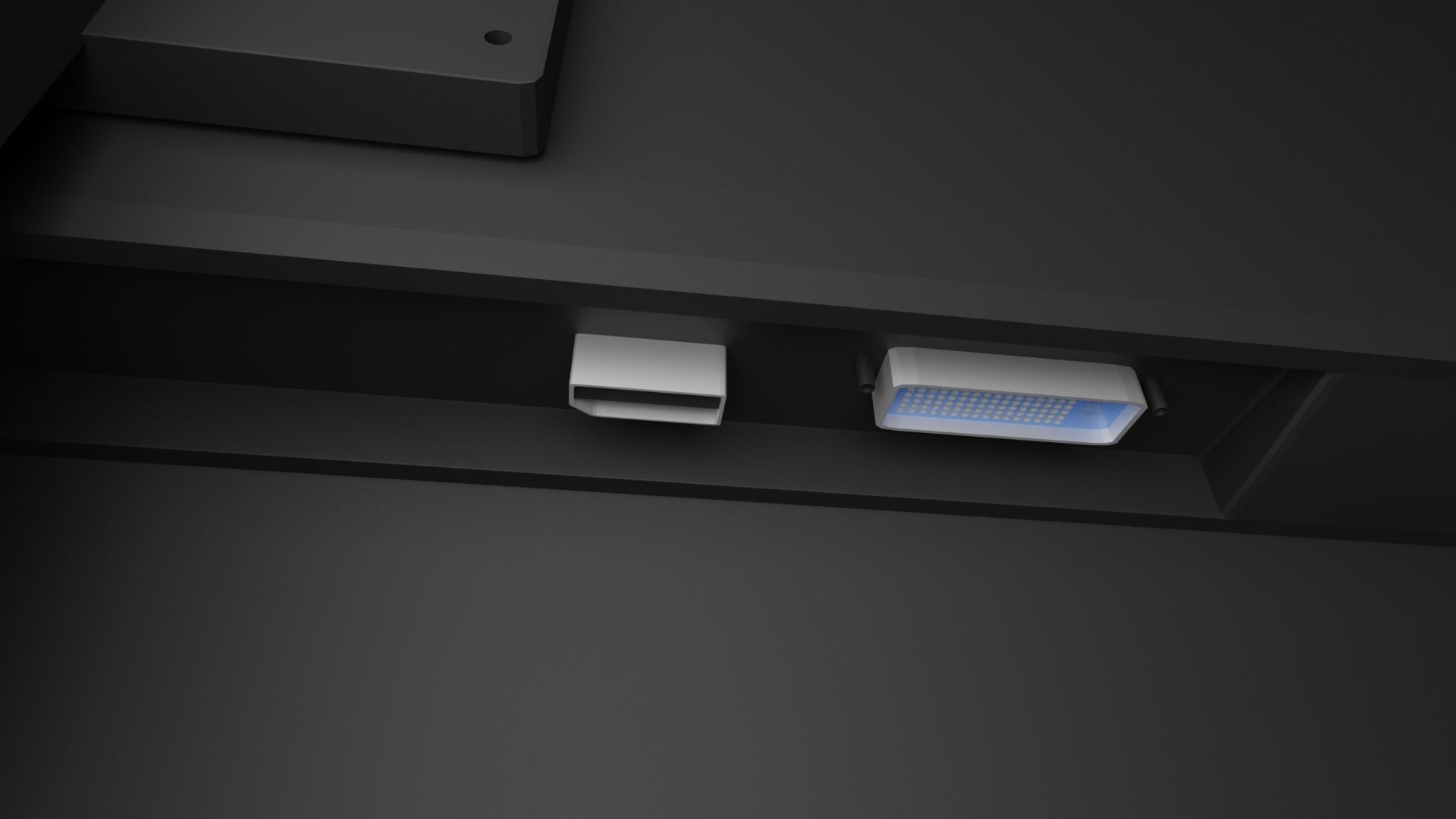 Benq Monitor Free 3D model_3