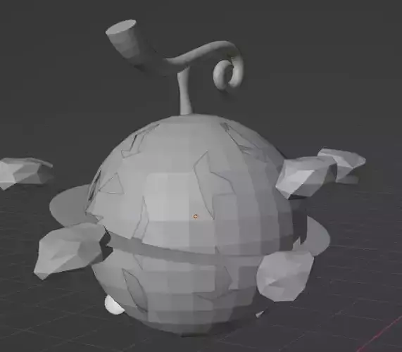 budha fruit test one Free low-poly 3D model